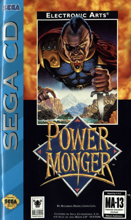 Power Monger (USA) Sega CD Game Cover